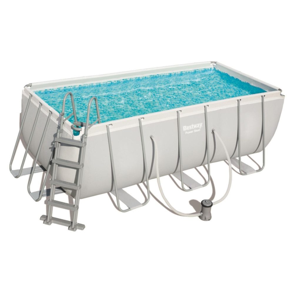 Piscina Fuori Terra Rettangolare Power Steel BESTWAY - 412x201x122h cm